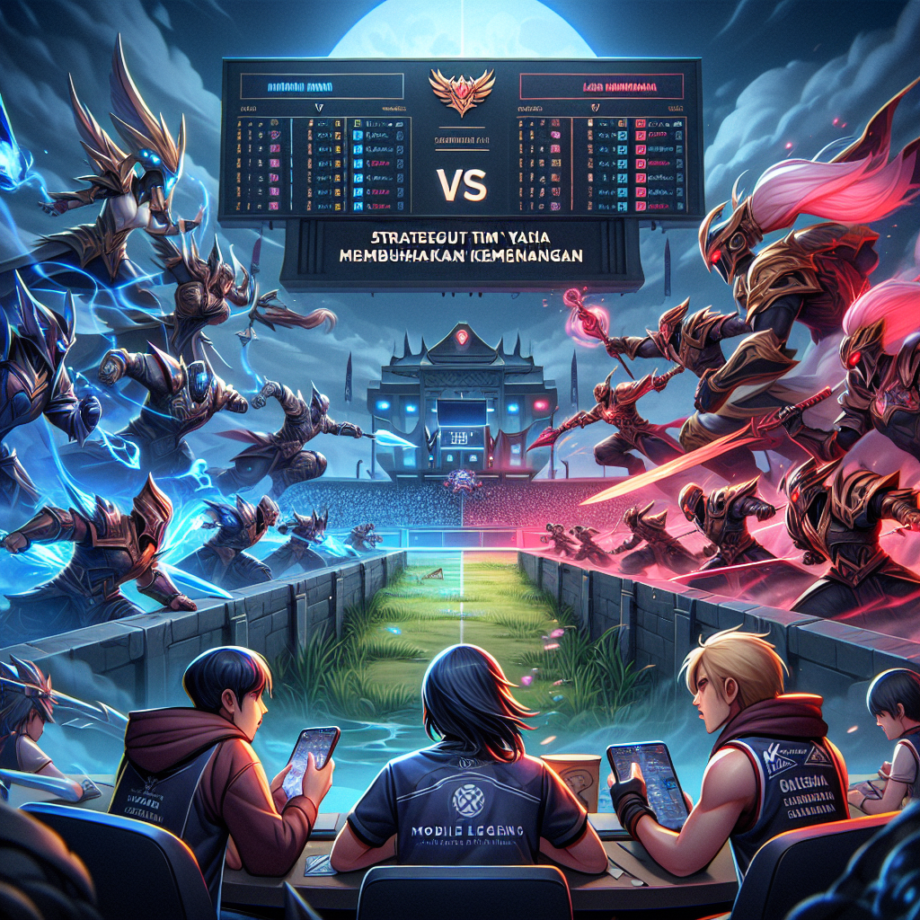 Room Turnamen Mobile Legend: Strategi Tim yang Membuahkan Kemenangan