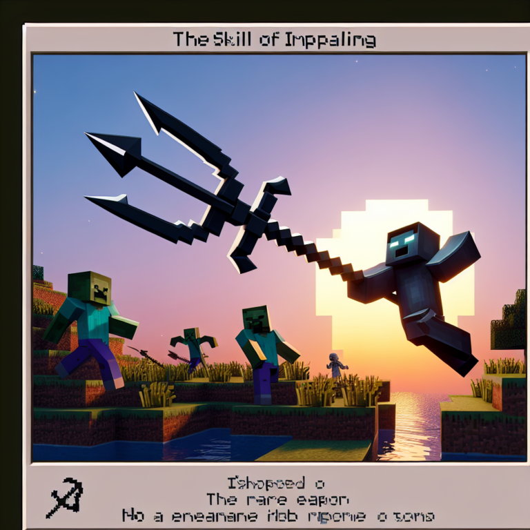 Mastering the Art of Impaling in Minecraft: Tips and Strategies