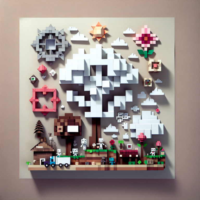 Master the Art of Paper Crafting: Create Stunning Minecraft Projects