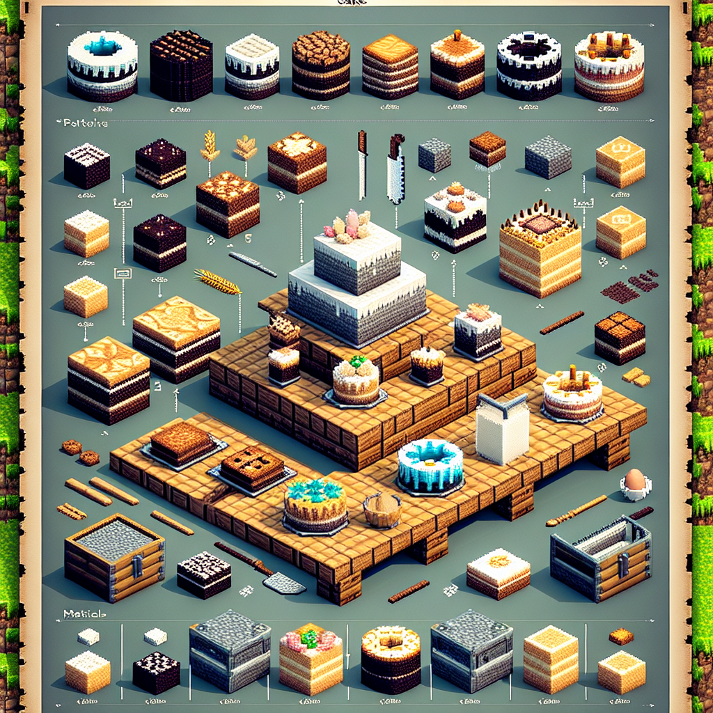 The Ultimate Guide to Crafting Stunning Cakes in Minecraft